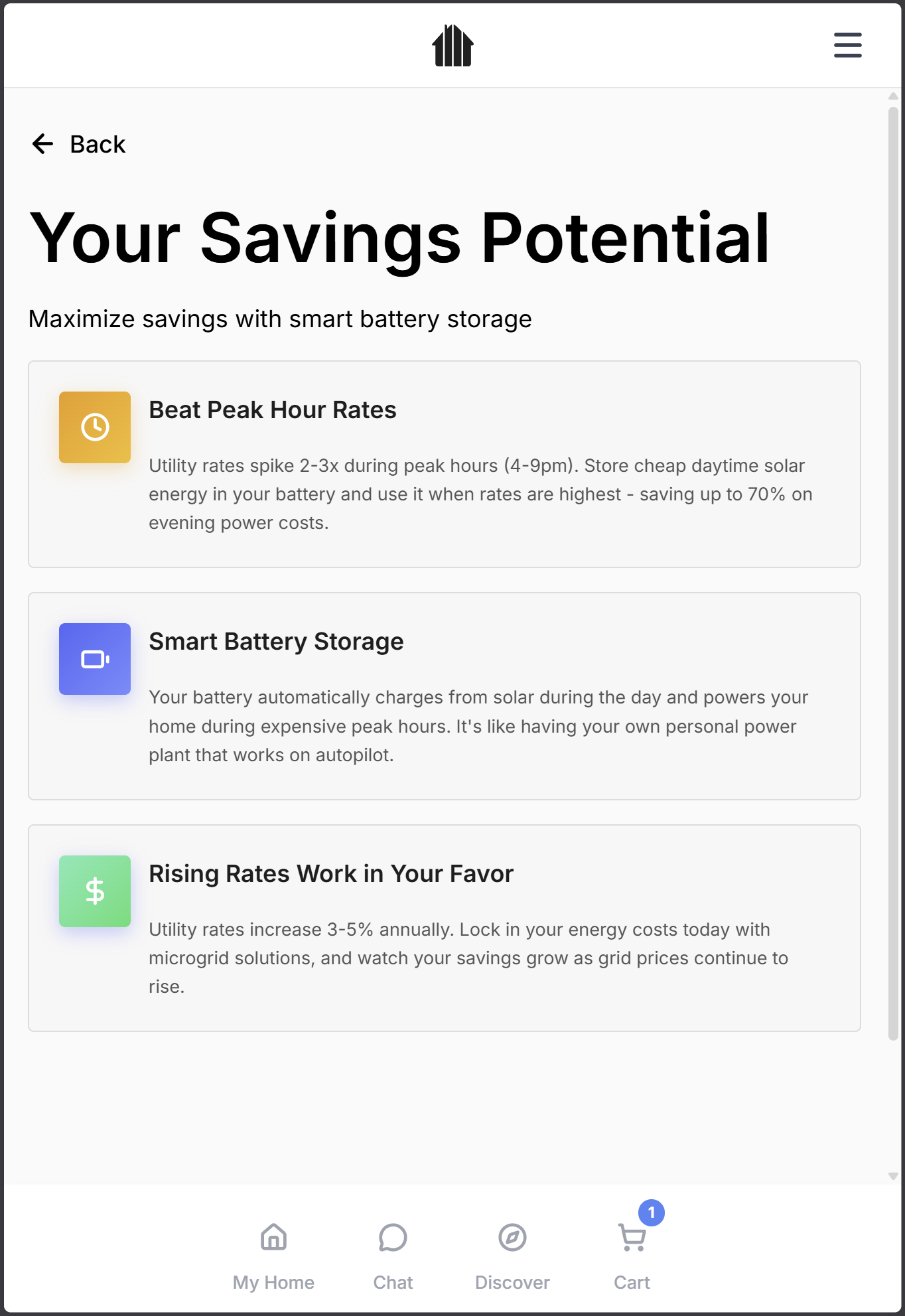Savings Potential